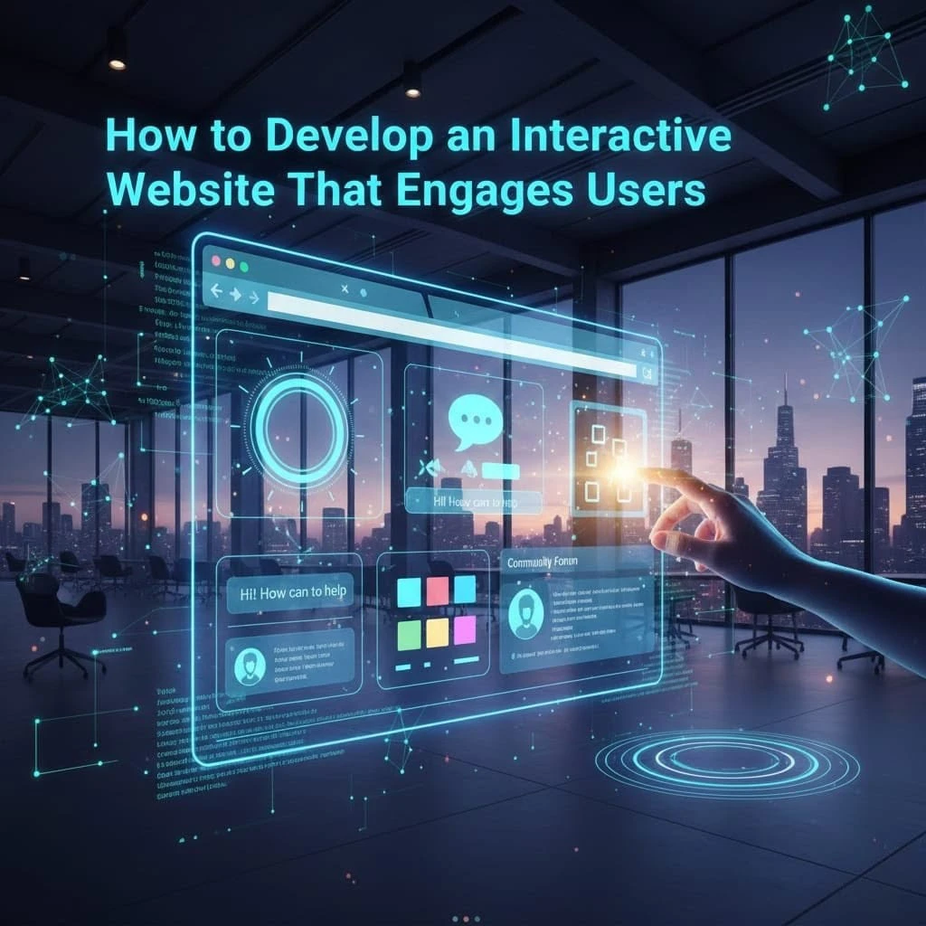 How to Develop an Interactive Website
