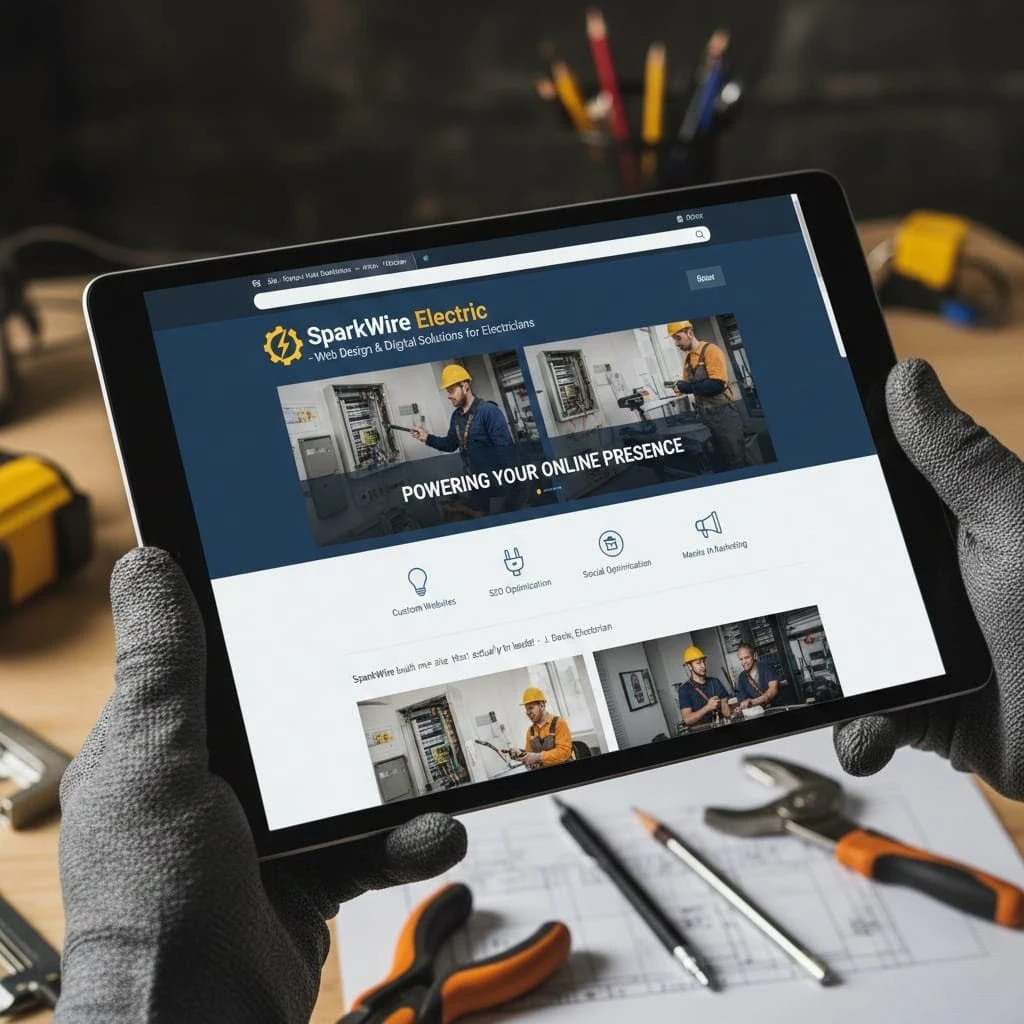Web Design for Electricians