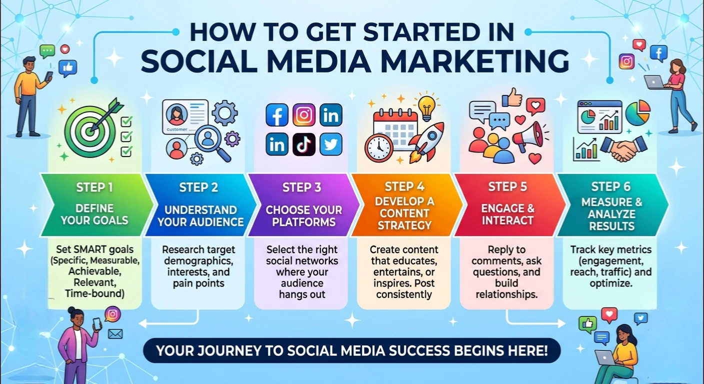 How to Get Started in Social Media Marketing