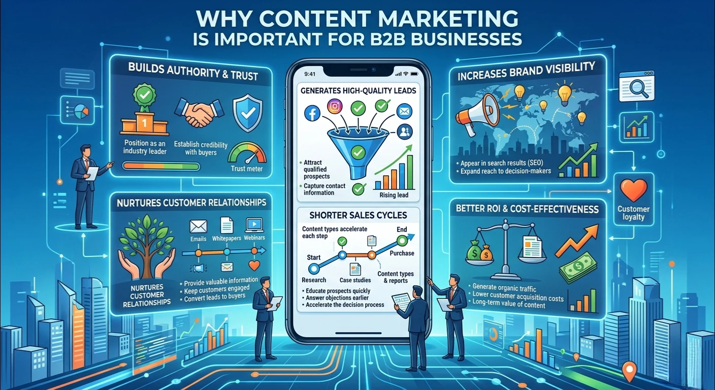 Why Content Marketing is Important for B2B Businesses