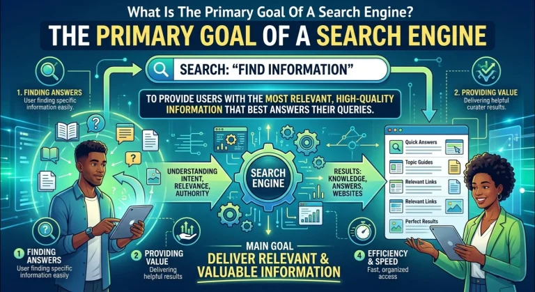 What Is The Primary Goal Of A Search Engine?