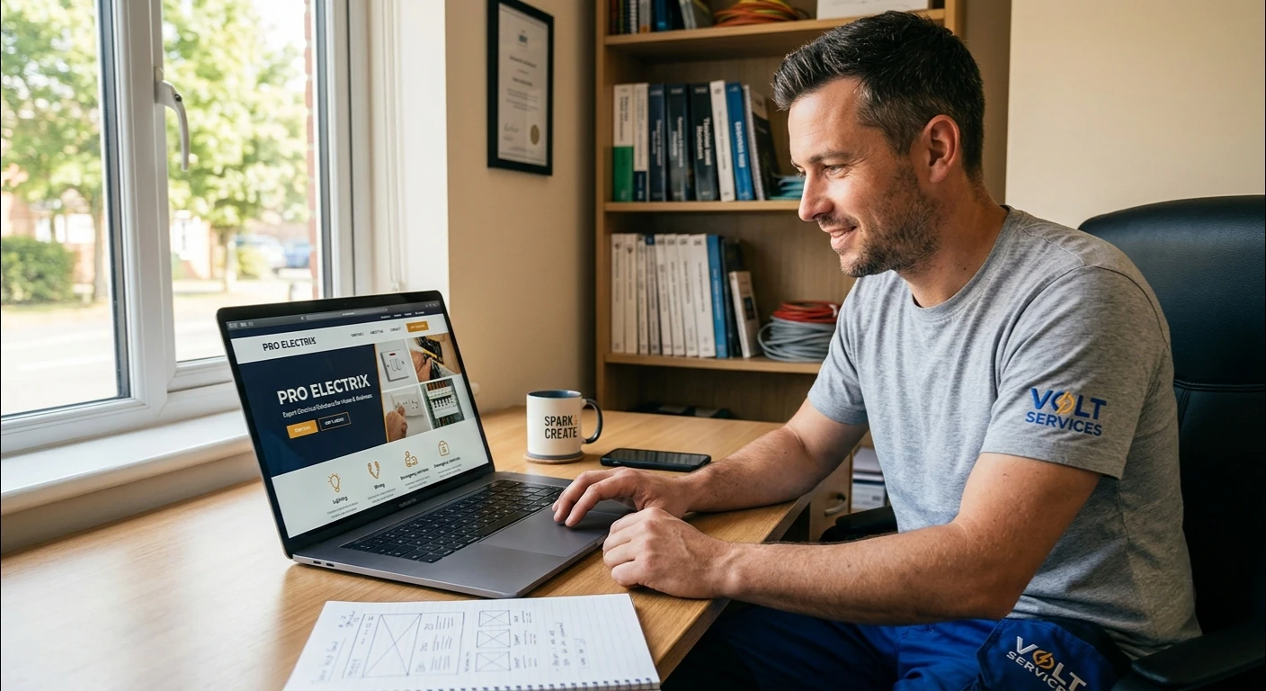 Web Design for Electricians
