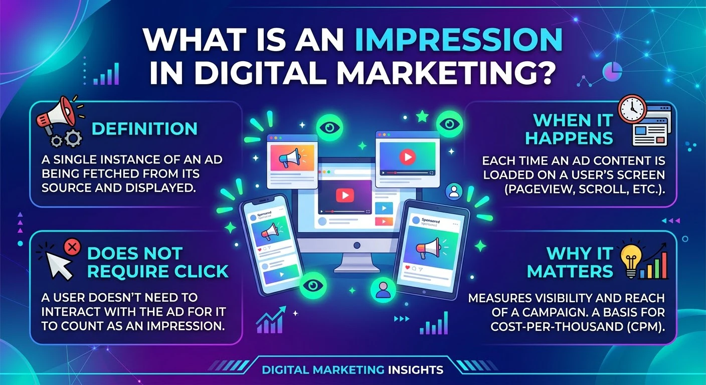 What is an Impression in Digital Marketing?