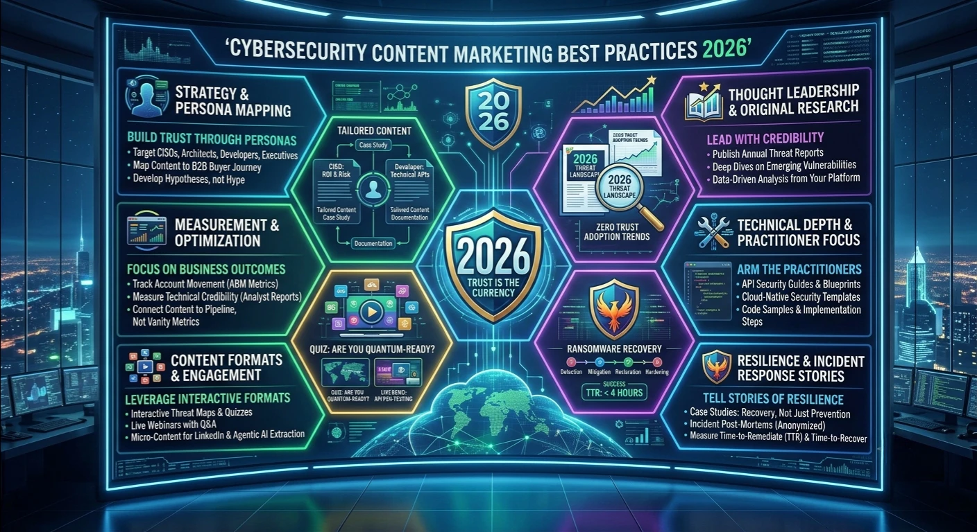 Cybersecurity Content Marketing Best Practices 2026